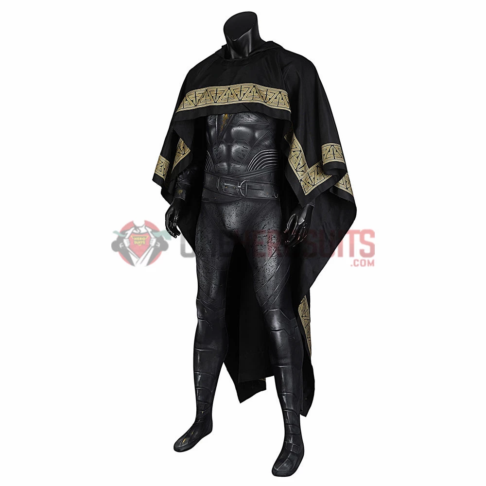OneHeroSuits Black Adam Cosplay Costume 3D Printed Jumpsuits With Cloak Costumes 5 OneHeroSuits Black Adam Cosplay Costume 3D Printed Jumpsuits With Cloak Costumes