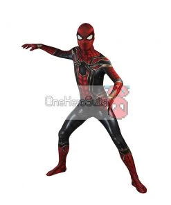 OneHeroSuits Iron Spider-Man Cosplay Suit Spiderman Iron Costume 3D Printed Zentai/Jumpsuit