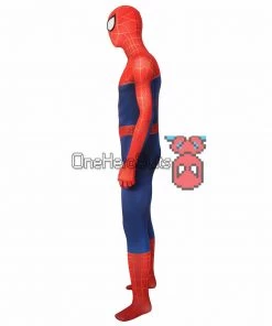OneHeroSuits Peter Parker Suit Into The Spider-Verse Spiderman Bodysuit Zentai/Jumpsuit