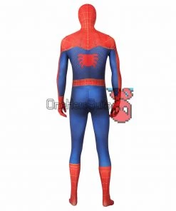 OneHeroSuits Peter Parker Suit Into The Spider-Verse Spiderman Bodysuit Zentai/Jumpsuit