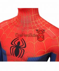 OneHeroSuits Peter Parker Suit Into The Spider-Verse Spiderman Bodysuit Zentai/Jumpsuit