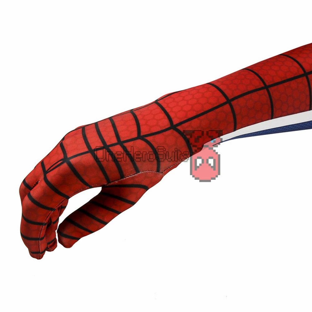 OneHeroSuits Punk-Rock Spidey Suit Hobart Brown Bodysuit With Vest 12 OneHeroSuits Punk-Rock Spidey Suit Hobart Brown Bodysuit With Vest