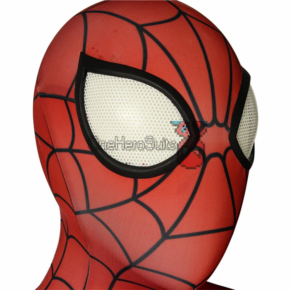 OneHeroSuits Ultimate Spider Bodysuit Spider-man Red Classic Suit Zentai/Jumpsuit 12 OneHeroSuits Ultimate Spider Bodysuit Spider-man Red Classic Suit Zentai/Jumpsuit