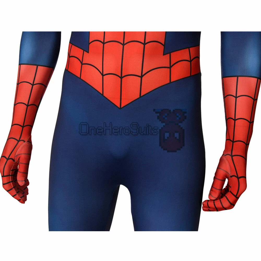OneHeroSuits Ultimate Spider Bodysuit Spider-man Red Classic Suit Zentai/Jumpsuit 7 OneHeroSuits Ultimate Spider Bodysuit Spider-man Red Classic Suit Zentai/Jumpsuit