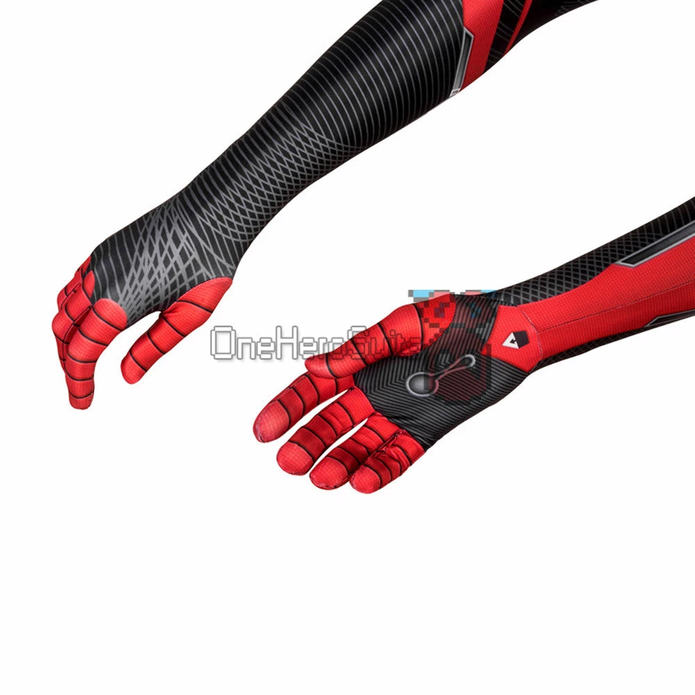 OneHeroSuits Spider-man Black And Red Suits Far From Home Spider Bodysuit 12 OneHeroSuits Spider-man Black And Red Suits Far From Home Spider Bodysuit