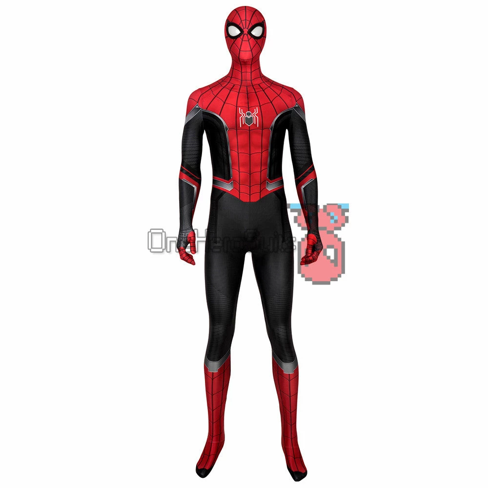 OneHeroSuits Spider-man Black And Red Suits Far From Home Spider Bodysuit 2 OneHeroSuits Spider-man Black And Red Suits Far From Home Spider Bodysuit