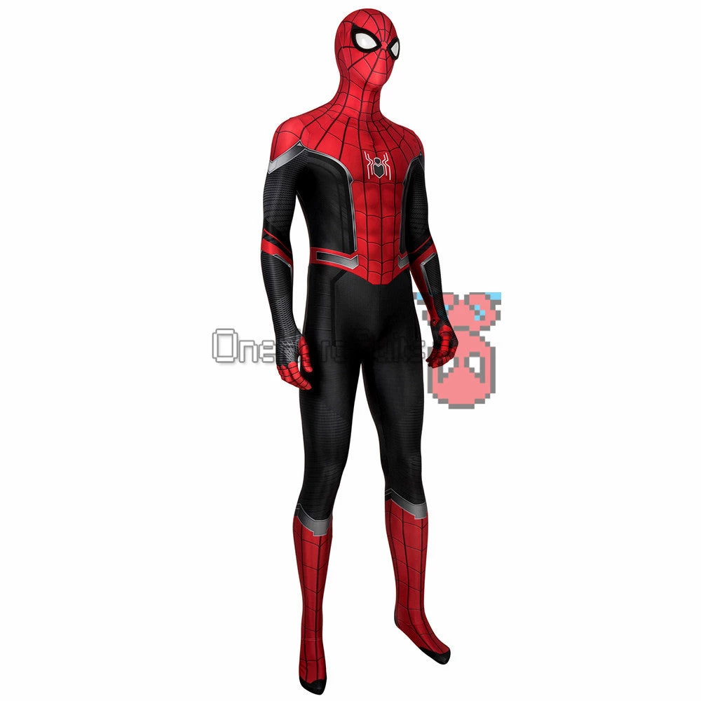 OneHeroSuits Spider-man Black And Red Suits Far From Home Spider Bodysuit 3 OneHeroSuits Spider-man Black And Red Suits Far From Home Spider Bodysuit