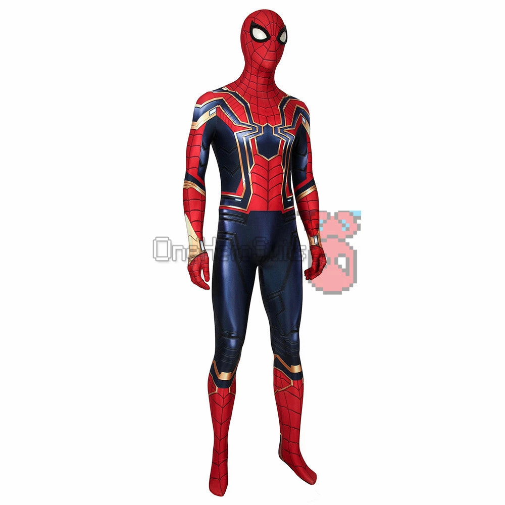 OneHeroSuits Iron Spider Suit Avengers Endgame Spider-man Bodysuit 2 OneHeroSuits Iron Spider Suit Avengers Endgame Spider-man Bodysuit