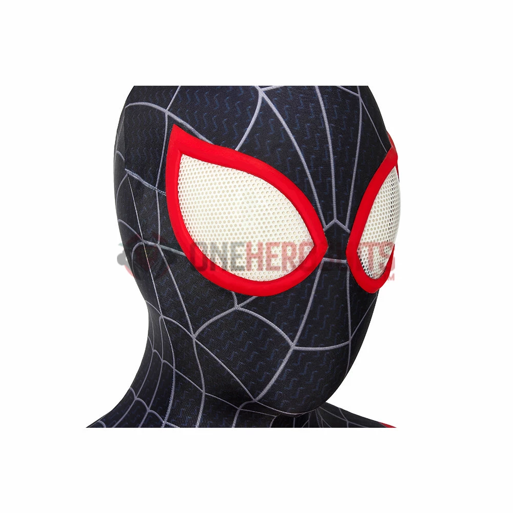 OneHeroSuits Zentai/Jumpsuit Miles Morales Suit Into The Spider Verse Black Bodysuit 6 OneHeroSuits Zentai/Jumpsuit Miles Morales Suit Into The Spider Verse Black Bodysuit