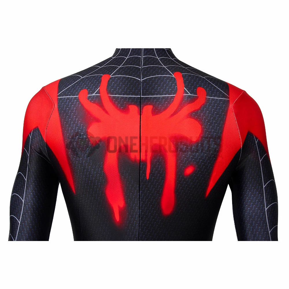 OneHeroSuits Zentai/Jumpsuit Miles Morales Suit Into The Spider Verse Black Bodysuit 9 OneHeroSuits Zentai/Jumpsuit Miles Morales Suit Into The Spider Verse Black Bodysuit