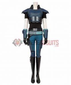 OneHeroSuits Cara Dune Cosplay Costumes The Mandalorian Leather Cosplay Suit