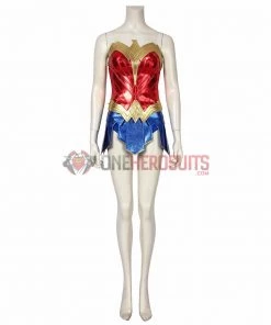 OneHeroSuits Diana Prince Cosplay Costumes Wonder Woman 1984 Red Cosplay Suit