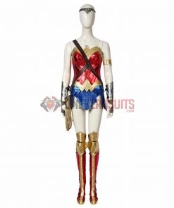 OneHeroSuits Diana Prince Cosplay Costumes Wonder Woman 1984 Red Cosplay Suit