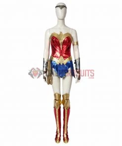 OneHeroSuits Diana Prince Cosplay Costumes Wonder Woman 1984 Red Cosplay Suit