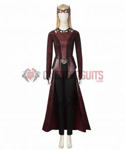 OneHeroSuits Wanda Scarlet Witch Cosplay Costumes In The Multiverse Of Madness Cosplay Suit