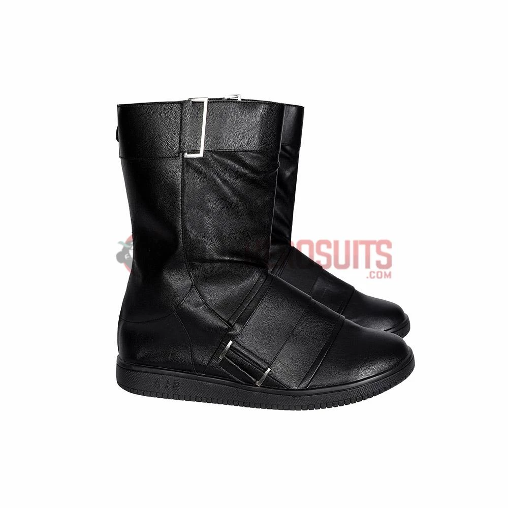 OneHeroSuits The Winter Soldier Cosplay Boots Bucky Barnes Ver.2 Cosplay Shoes 4 OneHeroSuits The Winter Soldier Cosplay Boots Bucky Barnes Ver.2 Cosplay Shoes