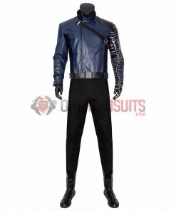 OneHeroSuits The Winter Soldier Cosplay Costumes Bucky Barnes Ver.2 Cosplay Suit
