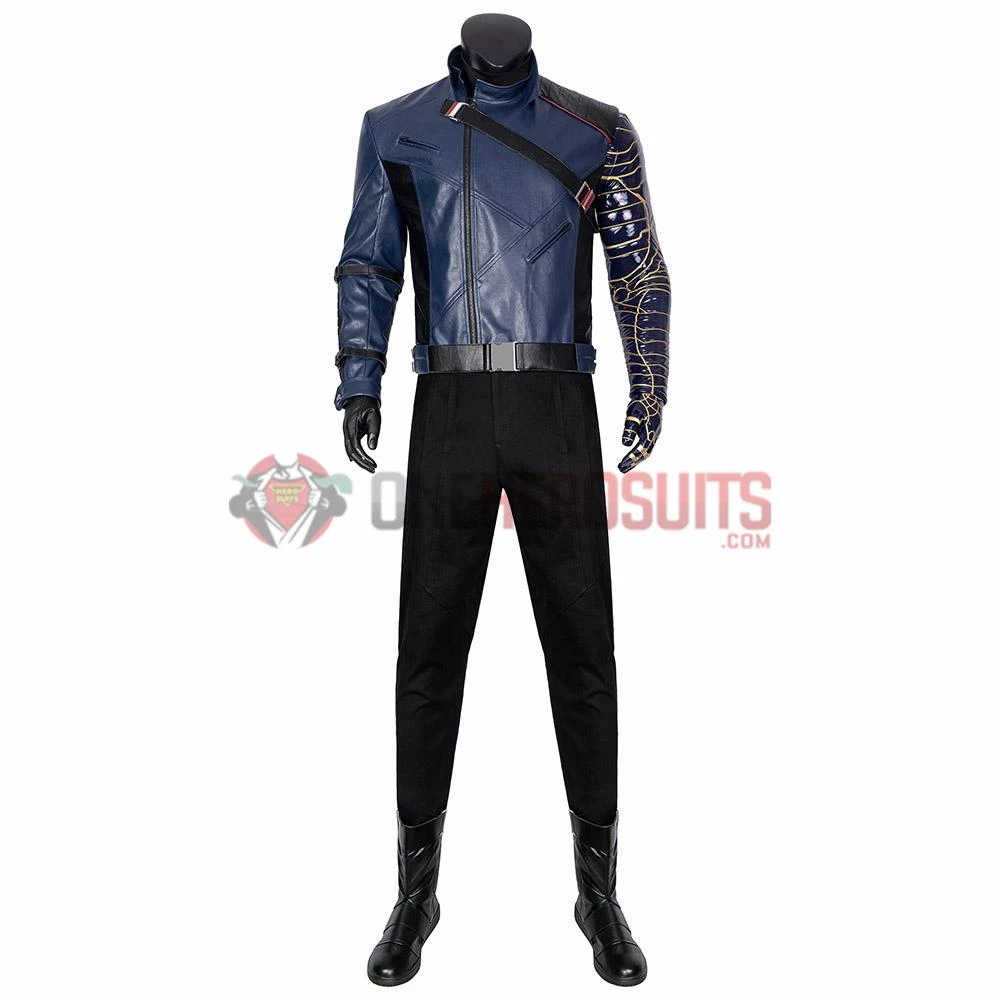 OneHeroSuits The Winter Soldier Cosplay Boots Bucky Barnes Ver.2 Cosplay Shoes 2 OneHeroSuits The Winter Soldier Cosplay Boots Bucky Barnes Ver.2 Cosplay Shoes