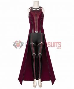 OneHeroSuits Wandavision Scarlet Witch Cosplay Costumes Halloween Carnival Set 41 OneHeroSuits Wandavision Scarlet Witch Cosplay Costumes Halloween Carnival Set