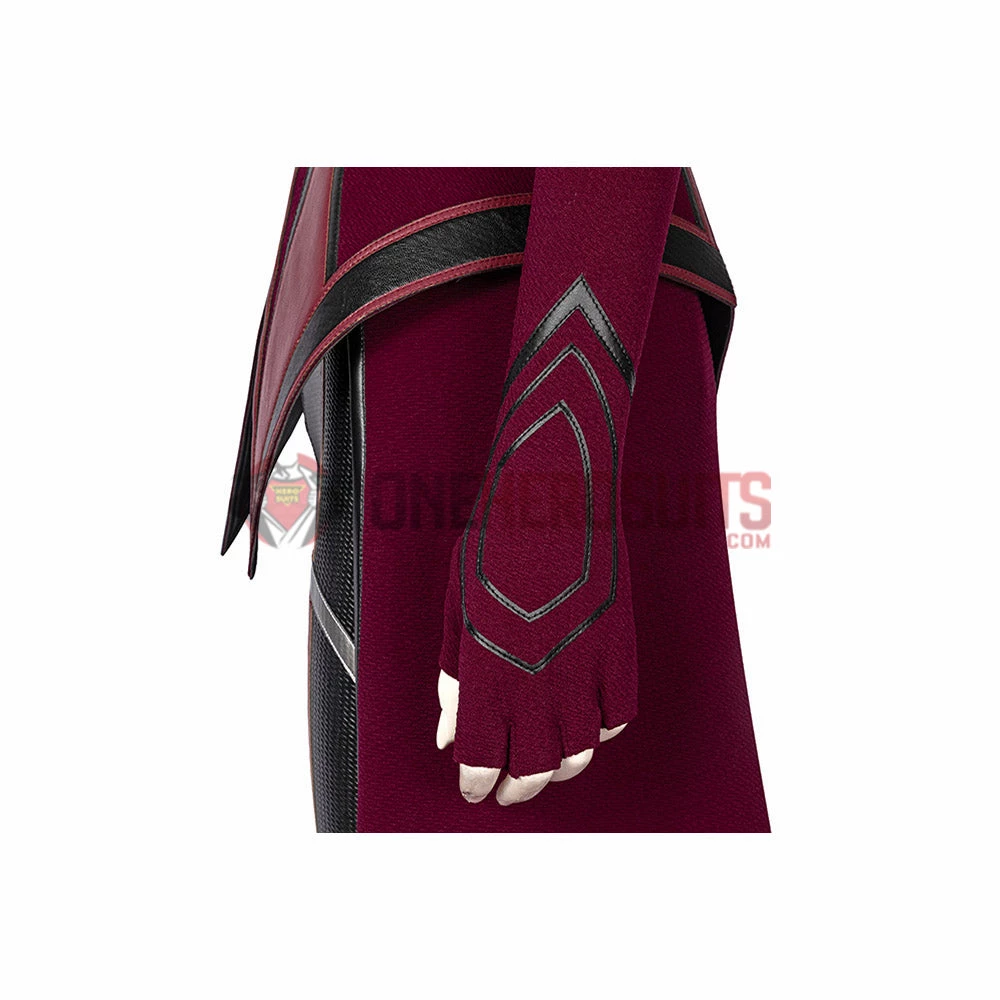 OneHeroSuits Wandavision Scarlet Witch Cosplay Costumes Halloween Carnival Set 23 OneHeroSuits Wandavision Scarlet Witch Cosplay Costumes Halloween Carnival Set