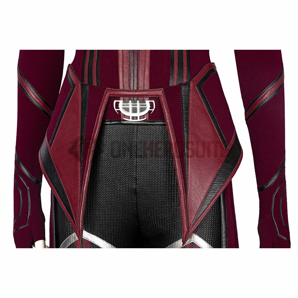 OneHeroSuits Wandavision Scarlet Witch Cosplay Costumes Halloween Carnival Set 22 OneHeroSuits Wandavision Scarlet Witch Cosplay Costumes Halloween Carnival Set
