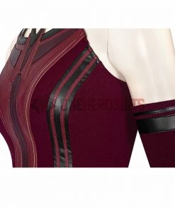 OneHeroSuits Wandavision Scarlet Witch Cosplay Costumes Halloween Carnival Set 48 OneHeroSuits Wandavision Scarlet Witch Cosplay Costumes Halloween Carnival Set
