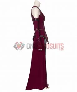 OneHeroSuits Wandavision Scarlet Witch Cosplay Costumes Halloween Carnival Set 40 OneHeroSuits Wandavision Scarlet Witch Cosplay Costumes Halloween Carnival Set