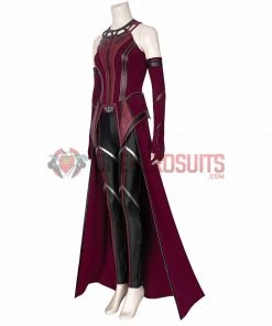 OneHeroSuits Wandavision Scarlet Witch Cosplay Costumes Halloween Carnival Set 39 OneHeroSuits Wandavision Scarlet Witch Cosplay Costumes Halloween Carnival Set