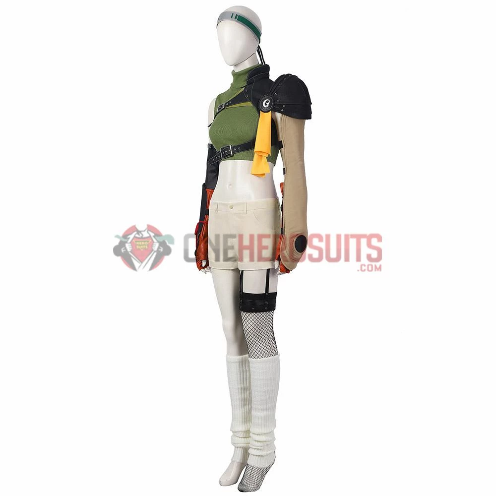 Yuffie Cosplay Costumes FF8 Remastered Intergrade Ver.2 OneHeroSuits 11 Yuffie Cosplay Costumes FF8 Remastered Intergrade Ver.2 OneHeroSuits