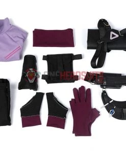 OneHeroSuits Costumes 2021 New Hawkeye Kate Bishop Purple Cosplay Costume Halloween Dress Up Suit
