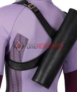 OneHeroSuits Costumes 2021 New Hawkeye Kate Bishop Purple Cosplay Costume Halloween Dress Up Suit