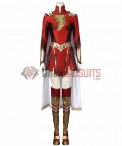 OneHeroSuits Costumes Mary Bromfield Cosplay Boots Shazam 2 Billy Batson Cosplay Shoes