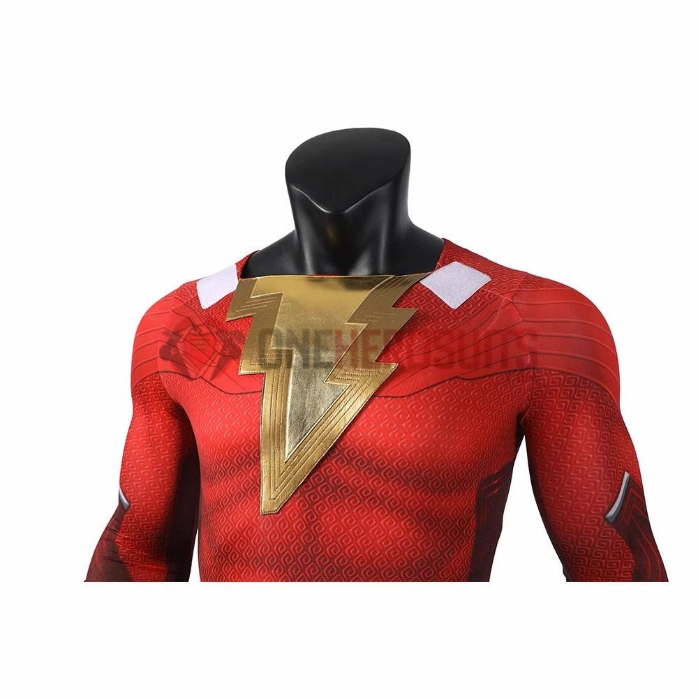 OneHeroSuits Shazam 2 Cospaly Costume Shazam 2 Billy Batson Cosplay Suit Costumes 16 OneHeroSuits Shazam 2 Cospaly Costume Shazam 2 Billy Batson Cosplay Suit Costumes
