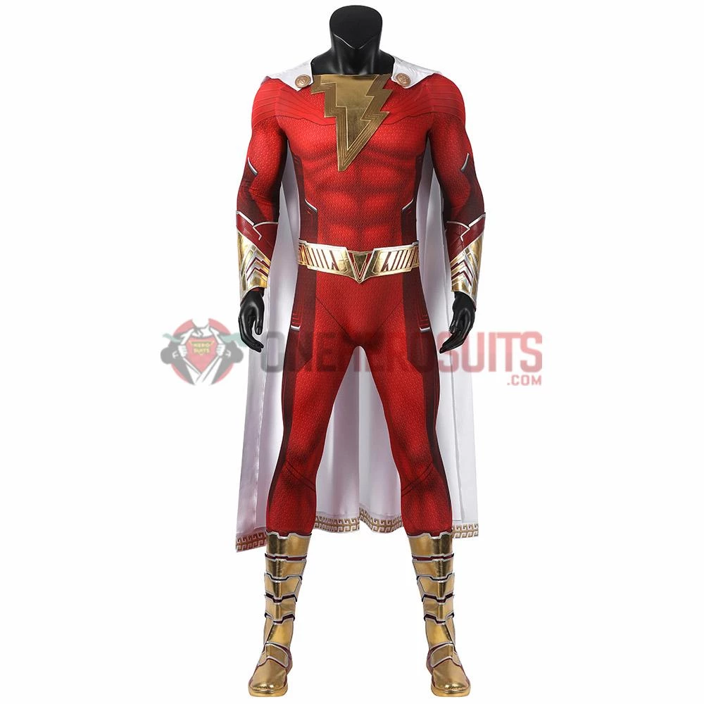 OneHeroSuits Costumes Shazam 2 Cospaly Boots Shazam 2 Billy Batson Cosplay Shoes 2 OneHeroSuits Costumes Shazam 2 Cospaly Boots Shazam 2 Billy Batson Cosplay Shoes