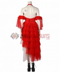 OneHeroSuits The Suicide Squad 2 Harley Quinn Red Dress Cosplay Costume