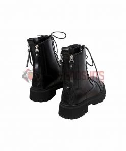 OneHeroSuits The Suicide Squad 2 Harley Quinn Red Dress Cosplay Shoes Costumes