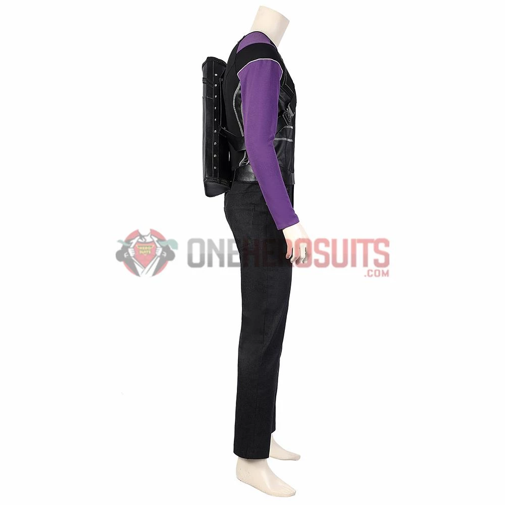 OneHeroSuits Hawkeye S1 Cospaly Costume Clint Barton Cosplay Suit Costumes 4 OneHeroSuits Hawkeye S1 Cospaly Costume Clint Barton Cosplay Suit Costumes