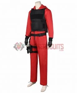 OneHeroSuits Costumes Money Heist Cosplay Costume La Casa De Pape Suit With Vest