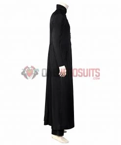 OneHeroSuits The Matrix 2 Cosplay Costume Reloaded Revolutions Neo Black Suit