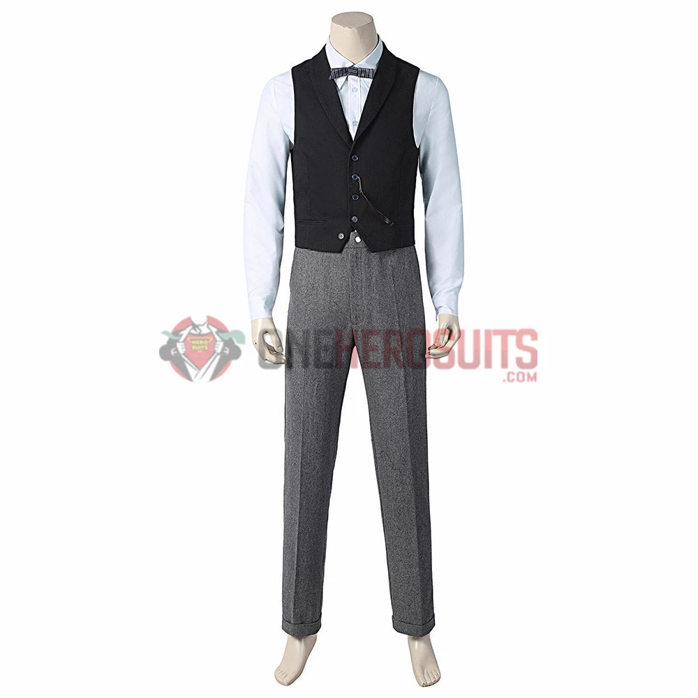 OneHeroSuits Fantastic Beasts 3 Newt Scamander Cosplay Costume The Secrets Of Dumbledore Suits Costumes 9 OneHeroSuits Fantastic Beasts 3 Newt Scamander Cosplay Costume The Secrets Of Dumbledore Suits Costumes