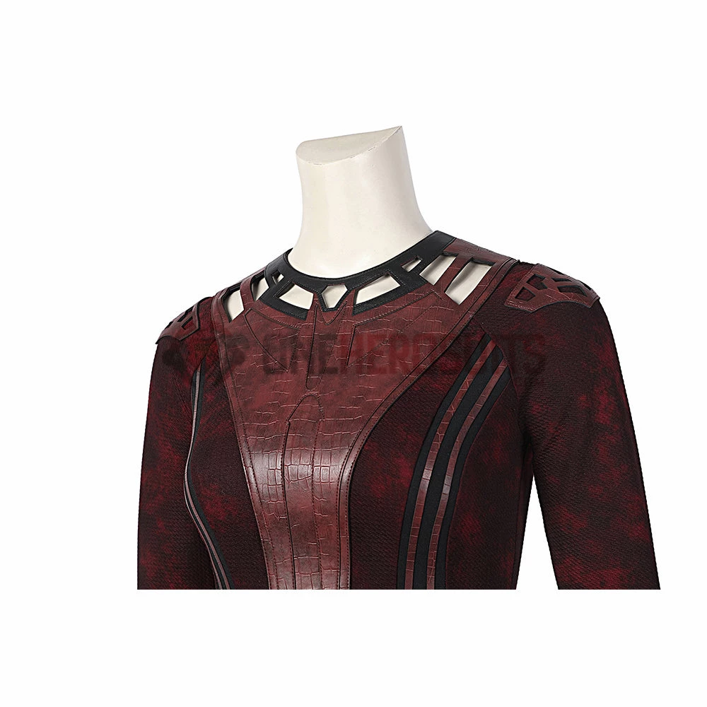 OneHeroSuits Wanda Scarlet Witch Cosplay Costumes In The Multiverse Of Madness Halloween Suits 19 OneHeroSuits Wanda Scarlet Witch Cosplay Costumes In The Multiverse Of Madness Halloween Suits