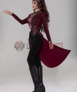 OneHeroSuits Wanda Scarlet Witch Cosplay Costumes In The Multiverse Of Madness Halloween Suits 35 OneHeroSuits Wanda Scarlet Witch Cosplay Costumes In The Multiverse Of Madness Halloween Suits