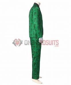 OneHeroSuits Edward Nygma Cospaly Costume 1960s Batman Riddler Suit Costumes
