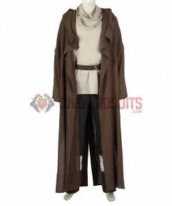 OneHeroSuits Star Wars Obi Wan Cosplay Costumes Kenobi Jedi Suits