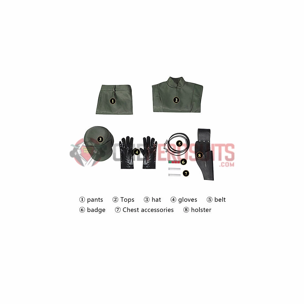 OneHeroSuits Obi Wan Kenobi Cosplay Costumes Star Wars Imperial Military Green Suits 2 OneHeroSuits Obi Wan Kenobi Cosplay Costumes Star Wars Imperial Military Green Suits