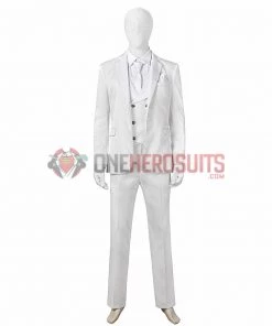 OneHeroSuits Moon Knight Cosplay Costumes White Suits