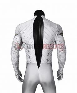 OneHeroSuits Moon Knight Cosplay Costumes White Spandex Bodysuit With Cloak 44 OneHeroSuits Moon Knight Cosplay Costumes White Spandex Bodysuit With Cloak