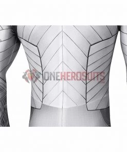 OneHeroSuits Moon Knight Cosplay Costumes White Spandex Bodysuit With Cloak 45 OneHeroSuits Moon Knight Cosplay Costumes White Spandex Bodysuit With Cloak