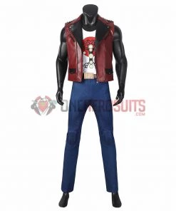 OneHeroSuits Thor Love And Thunder Cosplay Costumes Red Jacket Suits