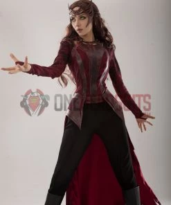 OneHeroSuits Scarlet Witch Wanda Cosplay Costumes Battle Damaged Edition Halloween Suits